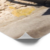 Scooter On The Beach | Ephesus, Turkey Poster (Ecke)