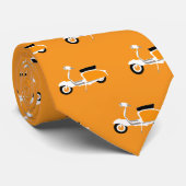 Scooter Orange Schal Krawatte (Gerollt)