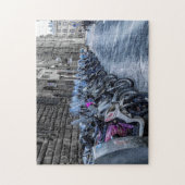 Scooter Parking in Florenz Italien Foto Puzzle (Vertikal)