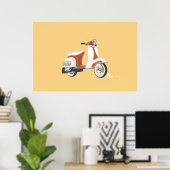 Scooter Poster (Heimbüro)