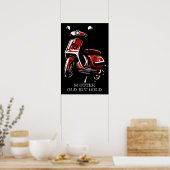 Scooter Poster (Küche)