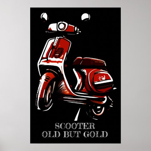 Scooter Poster (Vorne)