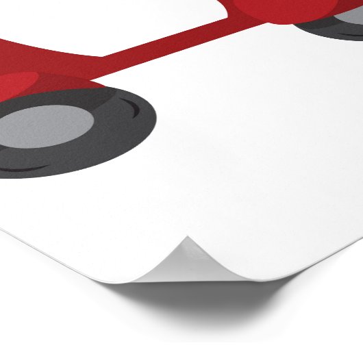 Scooter Poster (Ecke)