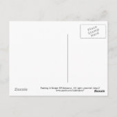 Scooter-Postkarte Postkarte (Rückseite)