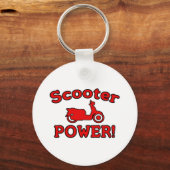 Scooter-POWER! Schlüsselanhänger (Vorderseite)