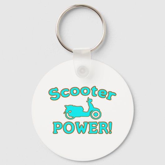 Scooter-POWER! Schlüsselanhänger (Vorderseite)