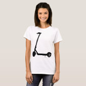 Scooter Riding Fun Leisure Electric Scooter Bike T-Shirt (Vorne ganz)