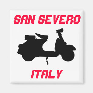 Scooter, San Severo, Italien Magnet
