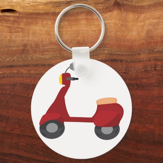 Scooter Schlüsselanhänger (Rückseite)