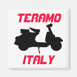 Scooter, Teramo, Italien Magnet