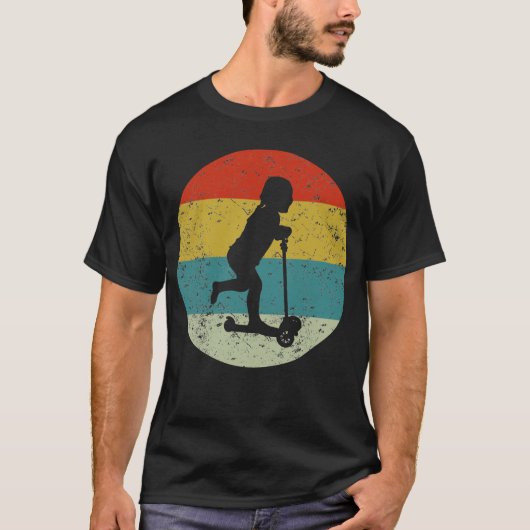 Scooter Vintag T-Shirt (Vorderseite)