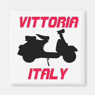 Scooter, Vittoria, Italien Magnet
