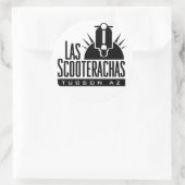 Scooterachas Stickers (Tasche)