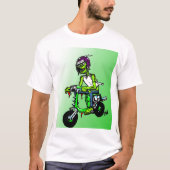 Scootering Zombie-T-Shirt T-Shirt (Vorderseite)