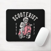 Scooterist, Ihre Tagline hier Mousepad (Mit Mouse)
