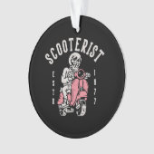 Scooterist, Ihre Tagline hier Ornament (Vorderseite)