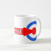 Scooterist Tasse (VorderseiteRechts)