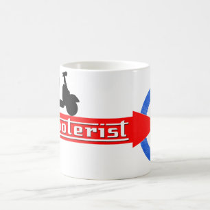 Scooterist Tasse