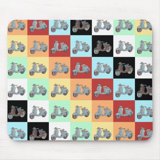 Scooters Mousepad (Vorne)
