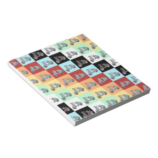 Scooters Notepad Notizblock (angewinkelt)