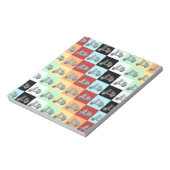 Scooters Notepad Notizblock (Rotiert)