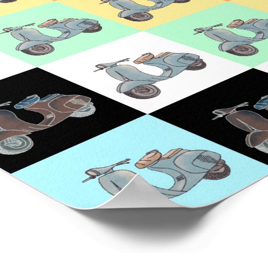 Scooters Poster (Ecke)