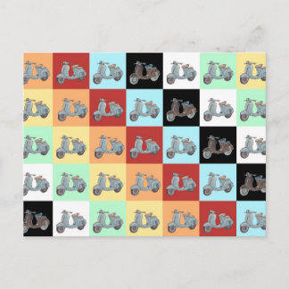 Scooters Postkarte