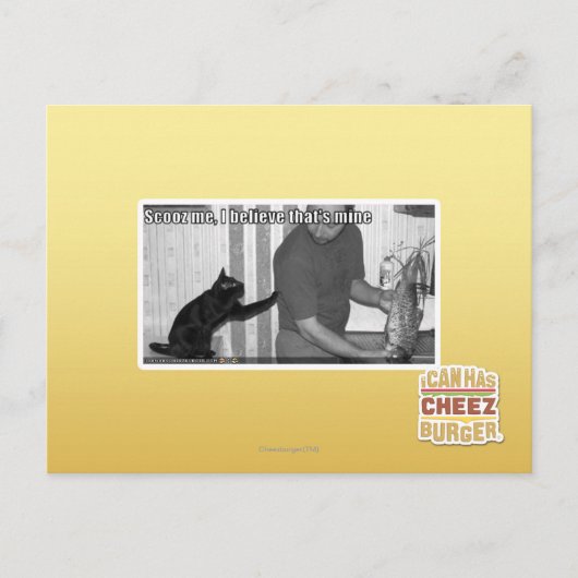 Scooz, ich glaube, das gehört mir postkarte (Vorderseite)