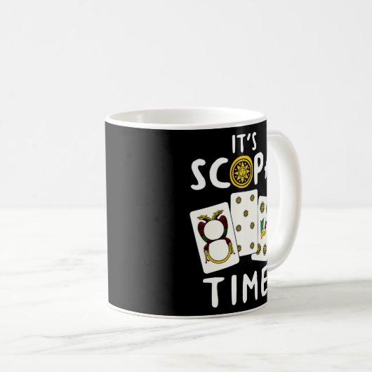 Scopa Italian Card Game Scopa Player Kaffeetasse (VorderseiteRechts)