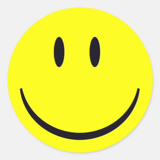 Scope Cap Sticker, Classic Face Runder Aufkleber (Vorderseite)