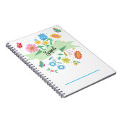 Scopin Spring Floral Notebook Notizblock (Rechte Seite)