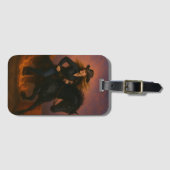 Scorching Fast Barrel Racing Team! Gepäckanhänger (Vorderseite (Horizontal))