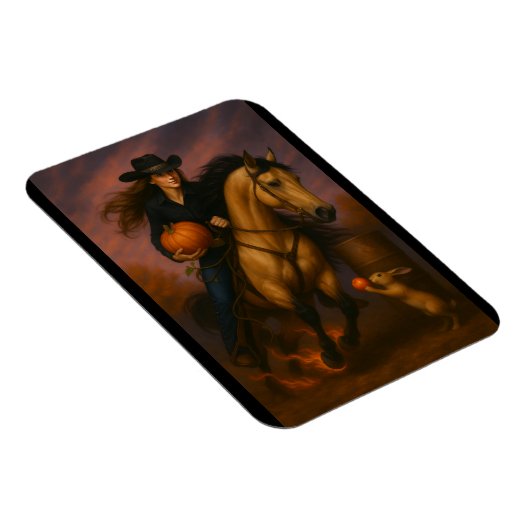 Scorching Fast Barrel Racing Team! Magnet (Rechte Seite)