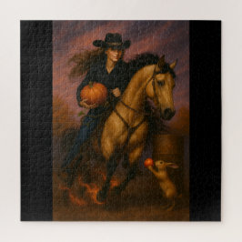 Scorching Fast Barrel Racing Team! Puzzle