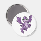 Scorchio Lila Magnet (Vorderseite/Rückseite)