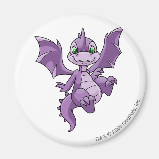 Scorchio Lila Magnet (Vorne)