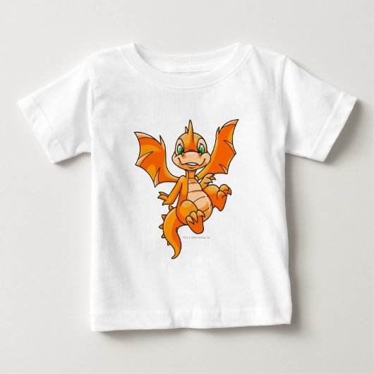 Scorchio Orange Baby T-shirt (Vorderseite)