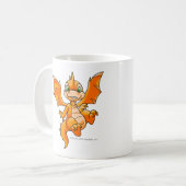 Scorchio Orange Kaffeetasse (Vorderseite Links)