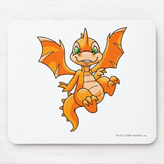 Scorchio Orange Mousepad (Vorne)