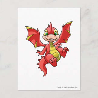 Scorchio Rot Postkarte