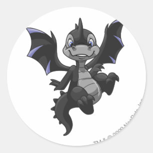 Scorchio Shadow Runder Aufkleber