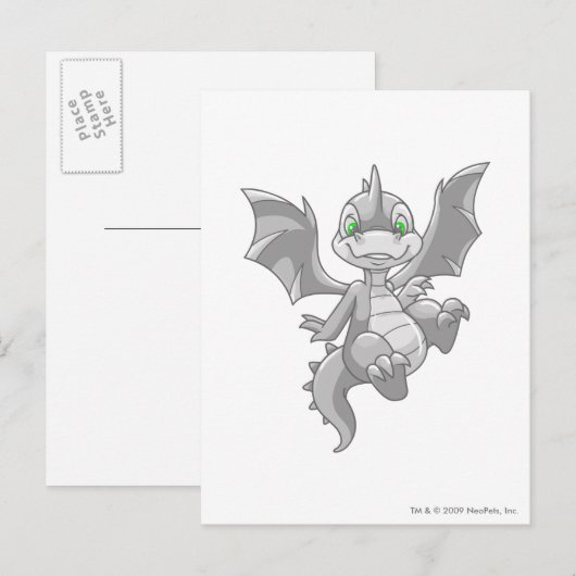 Scorchio Silver Postkarte (Vorne/Hinten)