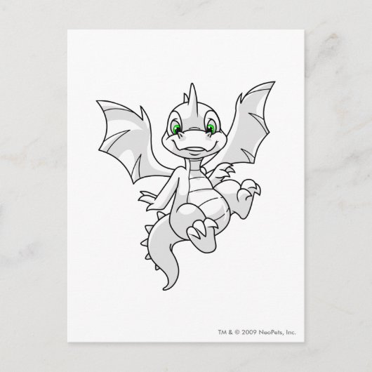 Scorchio White Postkarte (Vorderseite)