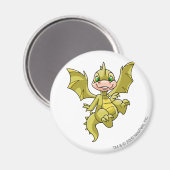 Scorchio Yellow Magnet (Vorderseite/Rückseite)