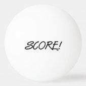 Score 3-star white ping pong ball tischtennisball (Vorderseite)