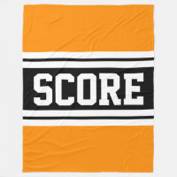 SCORE Athletic Orange Schwarz-weiß Racing Streifen