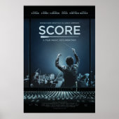 SCORE Baton Poster von Epicleff Media (Vorne)