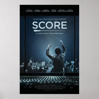 SCORE Baton Poster von Epicleff Media