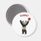 Score Panda Pong Magnet (Vorderseite/Rückseite)