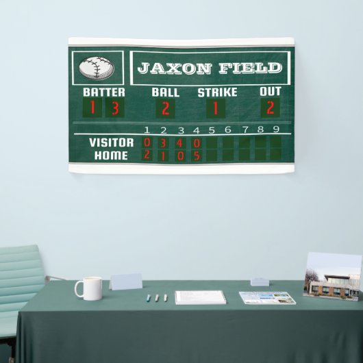 Scoreboard, Baseball, Birthday, Banner (Messeveranstaltung)